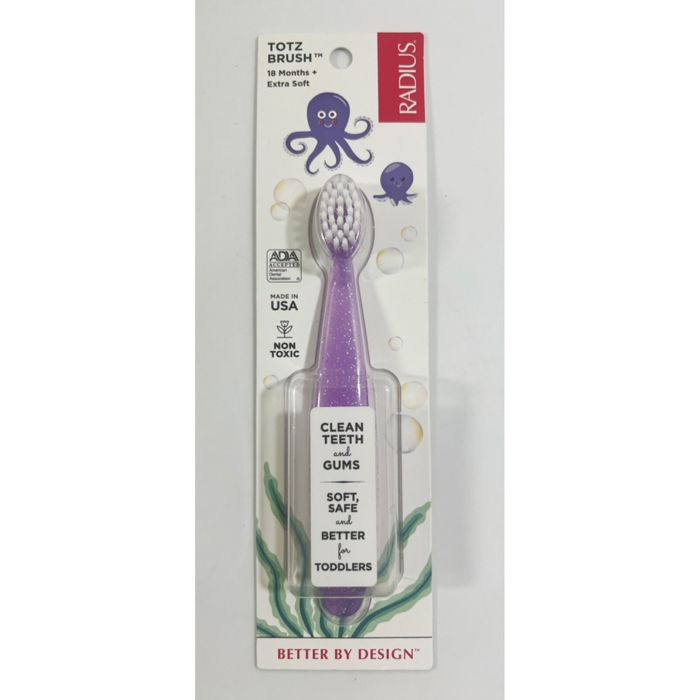 Radius Childrens‎ Toothbrushes Totz Toothbrush Purple